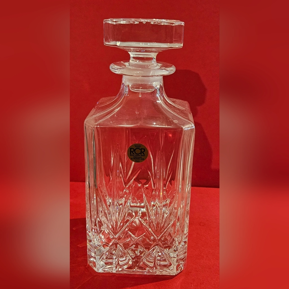RCR Crystal Decanter